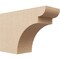 Ekena Millwork 4in. W x 8in. H x 12in. L Yorktown Woodgrain TimberThane Rafter Tail, Primed Tan RFTUR04X08X12YORRCPR - alternate 1